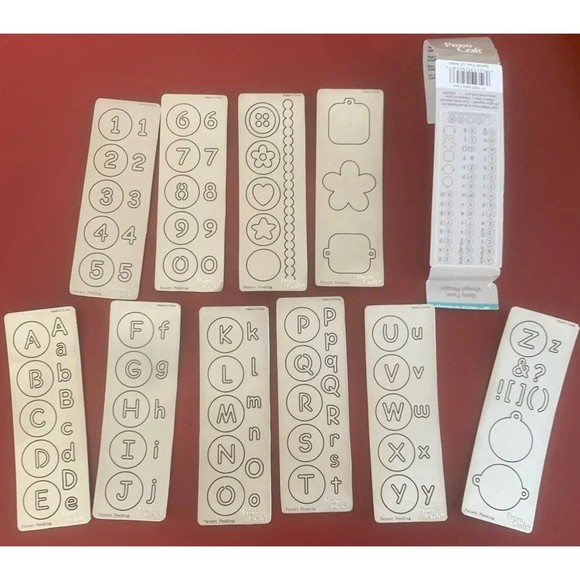 Cuttlebug BABY FACE AlphabetS - Picture 1 of 11